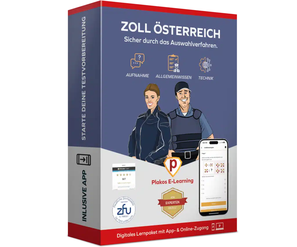 Aufnahmetest Zoll Österreich