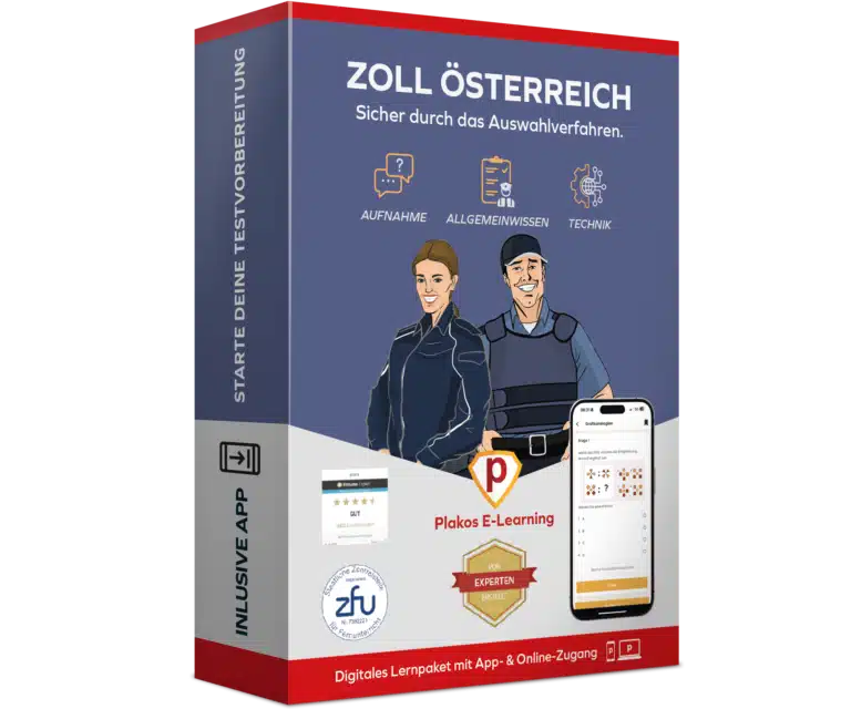Aufnahmetest Zoll Österreich